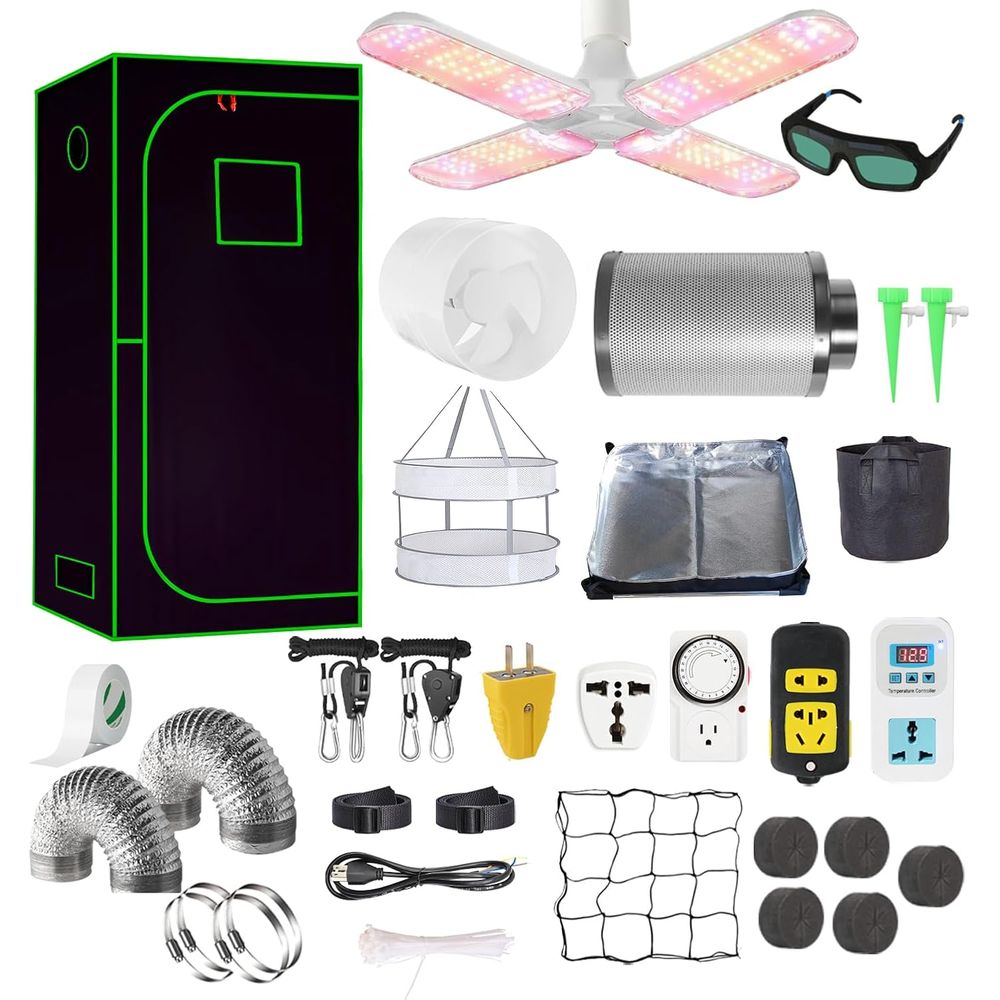 Grow Tent 4X4 - 4x4 High Reflective Mylar Indoor Grow